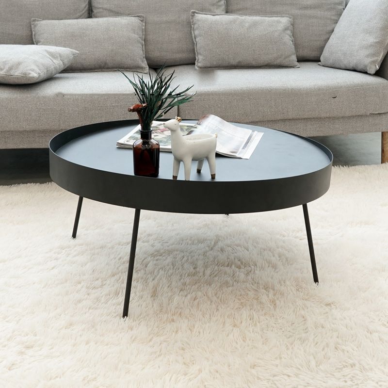 Geometric Metal Coffee Table Modern 4 Legs 15.7''/23.6''/31.5'' Cocktail Table Clearhalo 'Coffee & Accent Tables' 'Coffee Tables' 'coffee_tables' 'furn' 'furn_coffee_tables' 'Furniture' 'furniture_coffee_tables' 'Living Room Furniture' 1200x1200_d62f7a6e-1c7f-4b61-9531-7bee3ae9a237