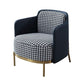 Linen Living Room Chair with Gold Basic Four Leg Accent Armchair Clearhalo 'Accent Chairs' 'accent_chairs' 'Chairs & Seating' 'furn' 'furn_accent_chairs' 'Furniture' 'Living Room Furniture' 1200x1200_d62fb311-15ff-4337-b6cd-eea5bb336332