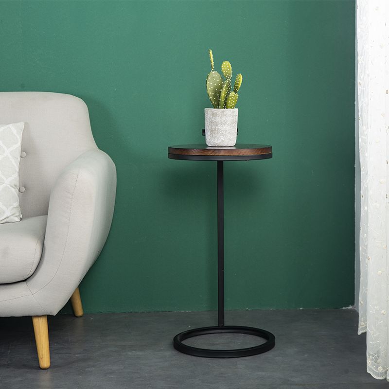 Table d'appoint de 27,55 pouces de haut