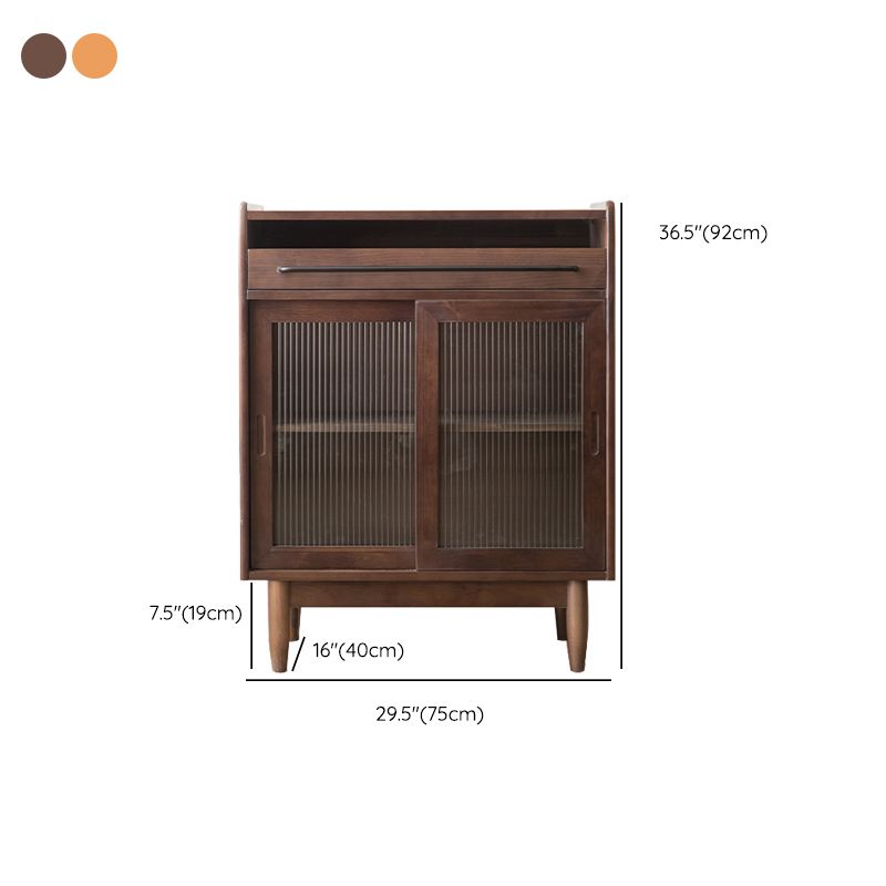 Casa di casa in legno Casa di legno moderno minimalista rettangolare del tavolo della porta con porta