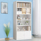 Closed Standard Bookshelf Modern Door Home Study Living Room Bookcase Clearhalo 'Bookcases' 'furn' 'furn_bookcases' 'Furniture' 'Office Furniture' 1200x1200_d63a1b51-b350-4a41-bedd-be7dc01aa1ba