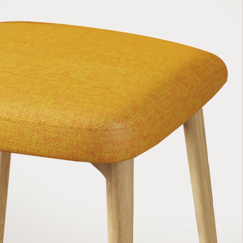 Scandinavian Home Parsons Chair Upholstered Solid Back Metal Dining Room Chair Clearhalo ' kitchen&dining_furn' 'Dining Chairs' 'Dining Tables & Seating' 'dining_chair' 'furn' 'furn_dining_chair' 'Furniture' 'furniture_dining_chair' 'Kitchen & Dining Furniture' 'kitchen' 1200x1200_d63a4085-8f61-41de-82c3-1e1088bf825f