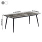 Industrial Sintered Stone Dining Table 4 Legs Carbon Steel Base Rectangle Table for Home Clearhalo ' dining_table' 'Dining Tables & Seating' 'Dining Tables' 'furn' 'furn_dining_table' 'Furniture' 'furniture_dining_table' 'Kitchen & Dining Furniture' 'kitchen&dining_furn' 'kitchen' 'kitchen_dining_table' 1200x1200_d63b2c39-9b22-4f6c-9d9d-81c11f17d18d
