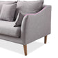 Modern Fabric Stationary Sofa 1/3-seat Flared Arm Sofa in Grey Clearhalo 'furn' 'furn_sofas' 'Furniture' 'Living Room Furniture' 'Sofa' 'sofas' 1200x1200_d63d8c72-1736-4125-93e1-996d59c8a307