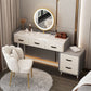 Glam Make-up Vanity Slate Top Vanity Dressing Table Set with Drawers