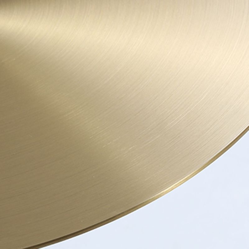 Tavolo laterale del piedistallo moderno Tavolo di divano in metallo rotondo per soggiorno