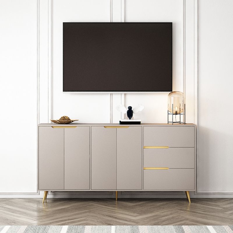 Gemanipuleerde houten sideboard tafel modern buffet dressoir voor keuken