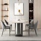 Industrial Rectangle Dining Table Sintered Stone Table with Metal Legs for Kitchen Clearhalo 'Dining Tables & Seating' 'Dining Tables' 'dining_table' 'furn' 'furn_dining_table' 'Furniture' 'Kitchen & Dining Furniture' 1200x1200_d643ea1c-7d04-4d6c-9ea6-9bd7b11e01c1