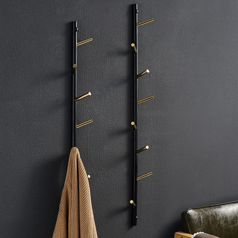 Gorgeous Wall Mounted Coat Rack Coat Hooks Metal Coat Rack for Bedroom Clearhalo 'Entry & Mudroom Furniture' 'furn' 'furn_hall_tree_coat_racks' 'Furniture' 'Hall Trees & Coat Racks' 'hall_tree_coat_racks' 1200x1200_d644cb50-b5a6-4159-86d9-c6bedf5c614c
