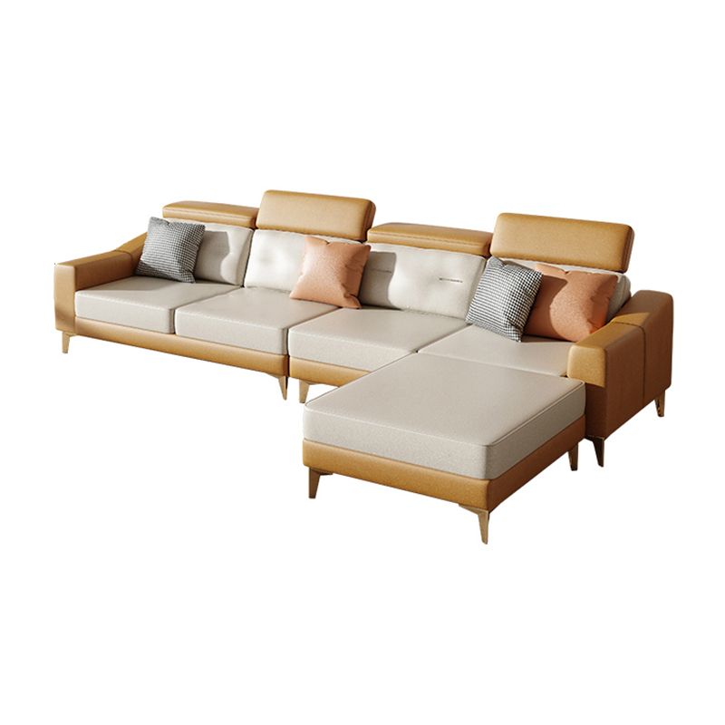 L-Shaped Reversible Sectional Sofas Water Resistant Sectionals Clearhalo 'furn' 'furn_sectionals' 'Furniture' 'Living Room Furniture' 'Sectionals' 1200x1200_d645a2e1-f3a1-4dfe-ba80-5b38ad4d153f