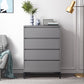 Contemporary Rectangle Accent Chest, Wooden Chest in Grey with Drawers Clearhalo 'Cabinets & Chests' 'cabinets_chests' 'furn' 'furn_cabinets_chests' 'Furniture' 'Living Room Furniture' 1200x1200_d645c487-62f6-4445-a5bc-8711f21f9803