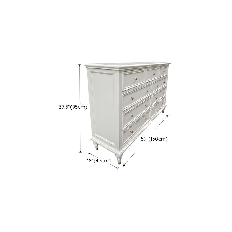 Solid Wood Storage Chest Dresser Traditional Dresser with Drawers Clearhalo 'Bedroom Furniture' 'Dressers & Chests' 'dressers_chests' 'furn' 'furn_dressers_chests' 'Furniture' 1200x1200_d6462349-addf-48b3-8979-3cec1611b5e9