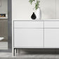 Contemporary Wood Sideboard Adjustable Shelves Dining Room Sideboard Clearhalo 'buffet_sideboard' 'Buffets & Sideboards' 'furn' 'furn_buffet_sideboard' 'Furniture' 'Kitchen & Dining Furniture' 1200x1200_d64ca7b8-aa87-486a-921b-834fc7df5423
