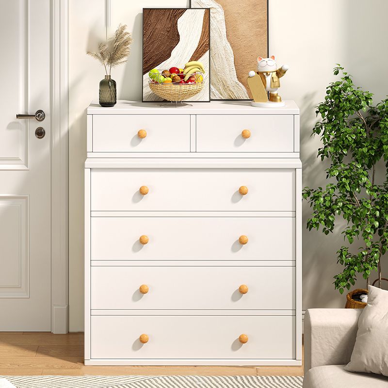 Standard Storage Cabinet Manufactured Wood Accent Chest with Drawer
