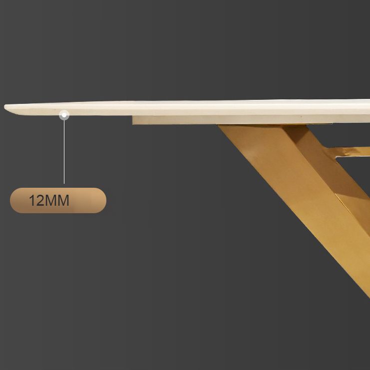 Glam Style Sintered Stone Dining Set 1/2/5/6/7 Pieces Dining Set for Dining Areas Clearhalo 'Dining Room Sets' 'Dining Tables & Seating' 'dining_room_set' 'furn' 'furn_dining_room_set' 'Furniture' 'furniture_dining_room_set' 'Kitchen & Dining Furniture' 1200x1200_d651b2ab-be3e-424f-a968-b563b2b1b19d