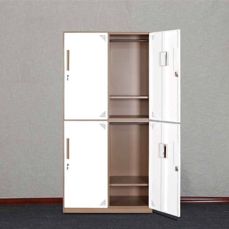 35.4"L Contemporary Wardrobe Closet Metal Home Wardrobe Armoire