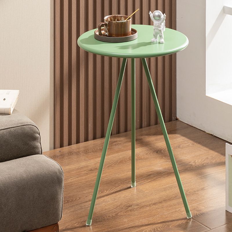 21,6 "/27,5" hohe 3 -Bein runde Ironcraft -Tisch -Tisch -Kaffeetisch