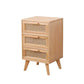 11.81" Wide Accent Chest Rattan Rectangle Standard Chest with Drawers