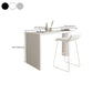Modern Solid Wood Bar Table Dining Table for Kitchen Living Room