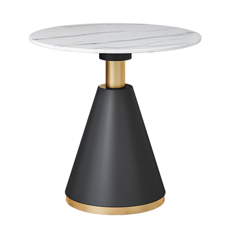 Round Sintered Stone Dining Table Traditional Luxury Pedestal Dining Table Clearhalo ' dining_table' 'Dining Tables & Seating' 'Dining Tables' 'furn' 'furn_dining_table' 'Furniture' 'furniture_dining_table' 'Kitchen & Dining Furniture' 'kitchen&dining_furn' 'kitchen' 'kitchen_dining_table' 1200x1200_d65a6fba-add6-47b4-b874-f58f90fe3c49