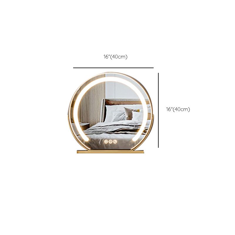 Glam Wood Vanity Dressing Table White Makeup Vanity Desk with Drawer