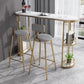 Stone Bar Dining Table Glam Oval Bar Table with Sled Base for Dining Room Clearhalo 'Bar Furniture' 'Bar Tables' 'bar_tables' 'furn' 'furn_bar_tables' 'Furniture' 'furniture_bar_tables' 'Kitchen & Dining Furniture' 1200x1200_d661cb55-e268-4caf-a58d-771e70dd3d7a