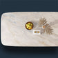 Glam Style gesinterde stenen eetset rechthoekig 1/2/4/5/7/9-delige eetset