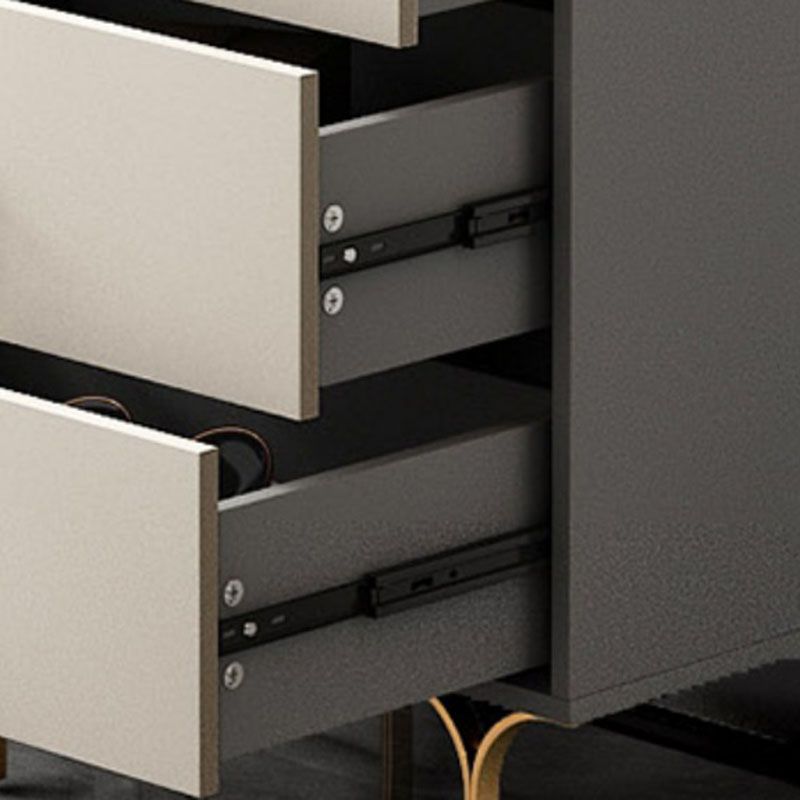 15,6-inch breedte Glam-dressoir vervaardigd houten opbergkast