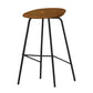 Industrial Indoor Bar Stool Upholstered Bar Stool with Metal Base Clearhalo 'Bar Furniture' 'Bar Stools' 'bar_stools' 'furn' 'furn_bar_stools' 'Furniture' 'Kitchen & Dining Furniture' 1200x1200_d66c42ca-3d6b-4cbb-b8b6-2a602104861a