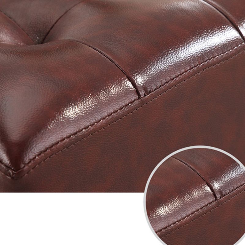 Wine Red Modern Pouf Water Resistant Round Pouf for Drawing Room Clearhalo 'furn' 'furn_ottomans_poufs' 'Furniture' 'Living Room Furniture' 'Ottomans & Poufs' 'ottomans_poufs' 1200x1200_d66d50c8-f65b-4f82-8f98-c148867ca8cd