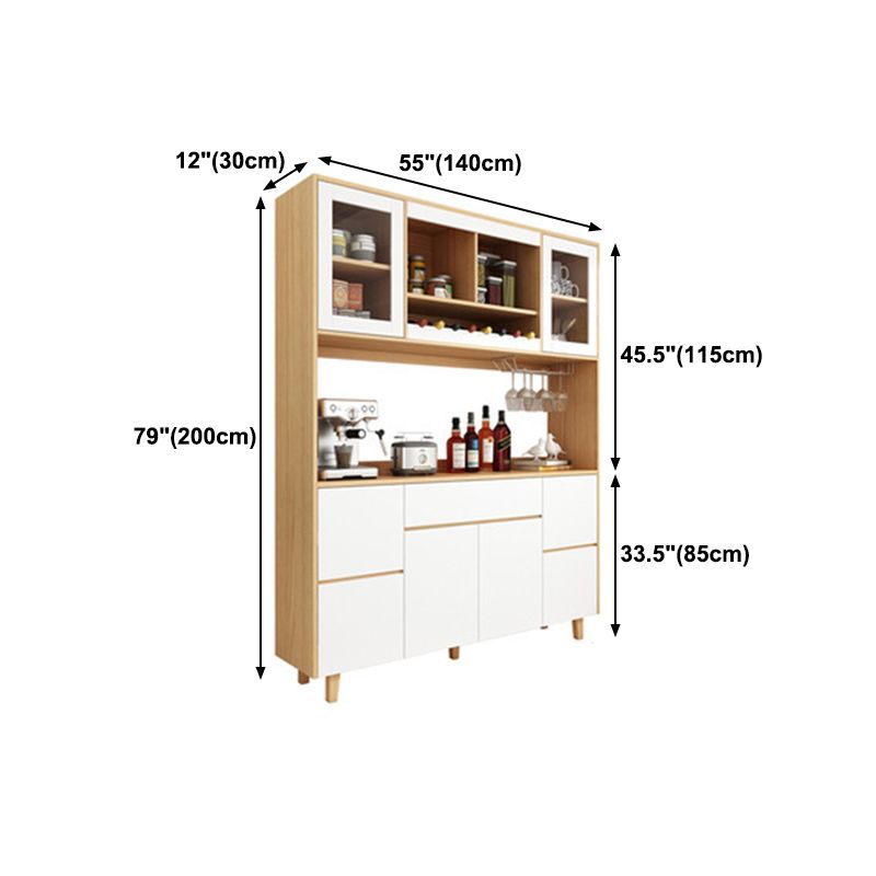 78,74 "H Sideboard Moderner Style Dining -Server mit 1 Schublade für Küchen- und Esszimmer