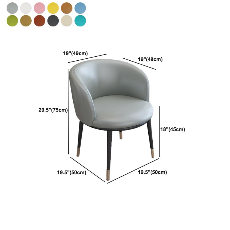 Armini in stile moderno includeva poltrona accento in legno in finto