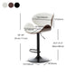 Scandinavian Adjustable Height Swivel Counter Stools Leather Wood Bar Stools (1 Piece) Clearhalo 'Bar Furniture' 'Bar Stools' 'bar_stools' 'furn' 'furn_bar_stools' 'furniture_bar_stools' 'Kitchen & Dining Furniture' 'kitchen&dining_furn' 'kitchen' 'kitchen_furn' Furniture' 1200x1200_d66eb514-9491-40b9-b8b4-995617817dda