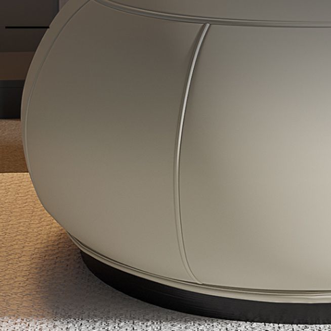 Solid Color Lounge Chair Living Room Round Base Side Fixed Back Chair Clearhalo 'Accent Chairs' 'accent_chairs' 'Chairs & Seating' 'furn' 'furn_accent_chairs' 'Furniture' 'Living Room Furniture' 1200x1200_d67237c1-b05d-4e4d-b920-b0303aa4a6ec