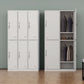 Contemporary Hinged Wardrobe Cabinet Steel Wardrobe Closet for Home