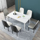 Contemporary Solid Wood Rectangle Shape Dining Table Standard Dining Table with 4 Legs Base Clearhalo ' dining_table' 'Dining Tables & Seating' 'Dining Tables' 'furn' 'furn_dining_table' 'Furniture' 'furniture_dining_table' 'Kitchen & Dining Furniture' 'kitchen&dining_furn' 'kitchen' 'kitchen_dining_table' 1200x1200_d675d1a0-530c-4793-abb6-26c9a6b3dd82