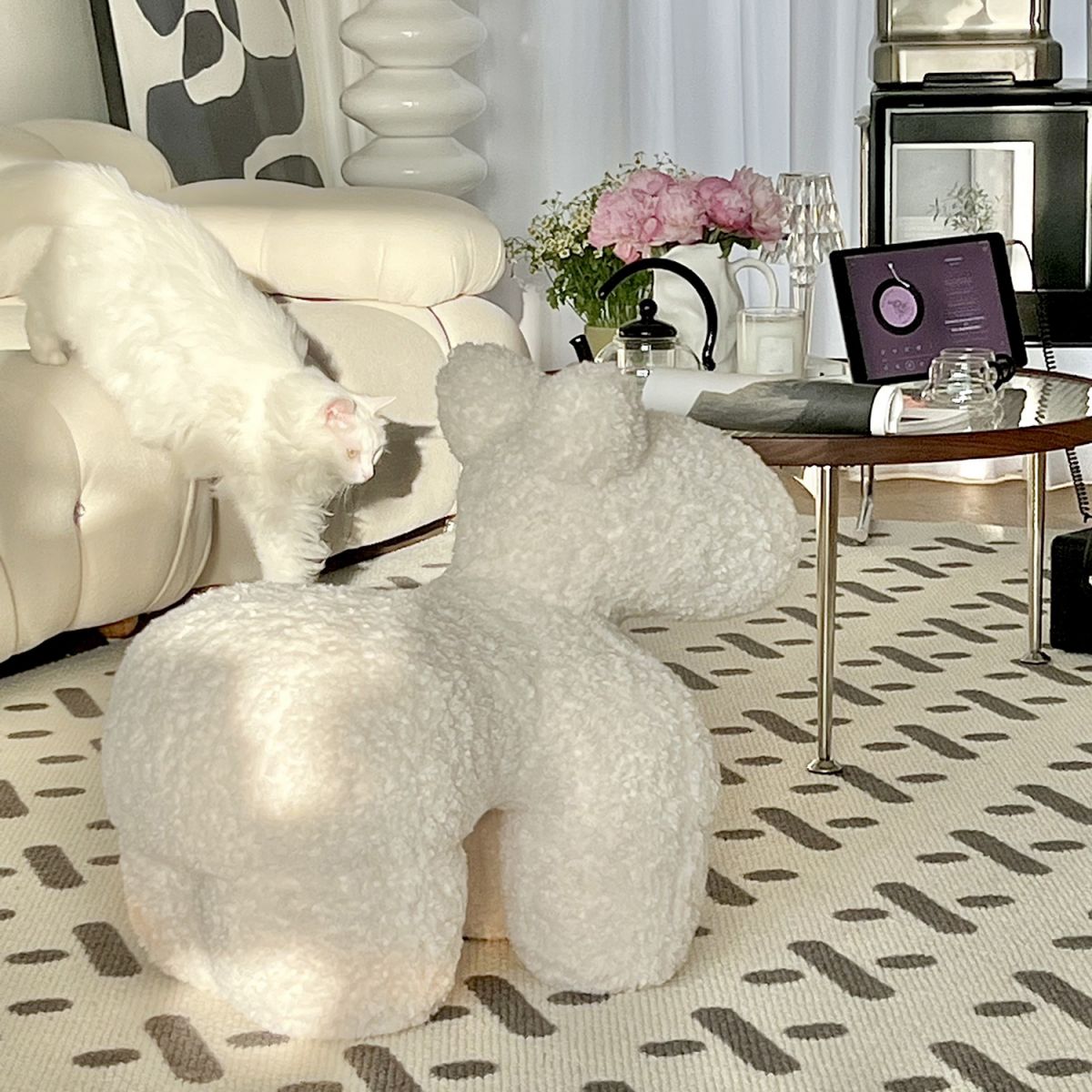 Modern Style Dining Chair Cartoon Dining Chair for Living Room