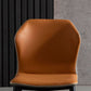 Industrial Metal Dining Room Chair Faux Leather Dining Armless Chair for Restaurant Use Clearhalo ' kitchen&dining_furn' 'Dining Chairs' 'Dining Tables & Seating' 'dining_chair' 'furn' 'furn_dining_chair' 'Furniture' 'furniture_dining_chair' 'Kitchen & Dining Furniture' 'kitchen' 1200x1200_d67bf159-d488-4b86-9e0b-2a5555270ec0