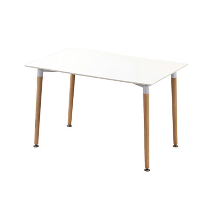 Rectangular Dining Table Modern Wood Tabletop for Living Room Clearhalo 'Dining Tables & Seating' 'Dining Tables' 'dining_table' 'furn' 'furn_dining_table' 'Furniture' 'Kitchen & Dining Furniture' 1200x1200_d67d4614-7d71-4c8e-adbb-1b417838aaa6