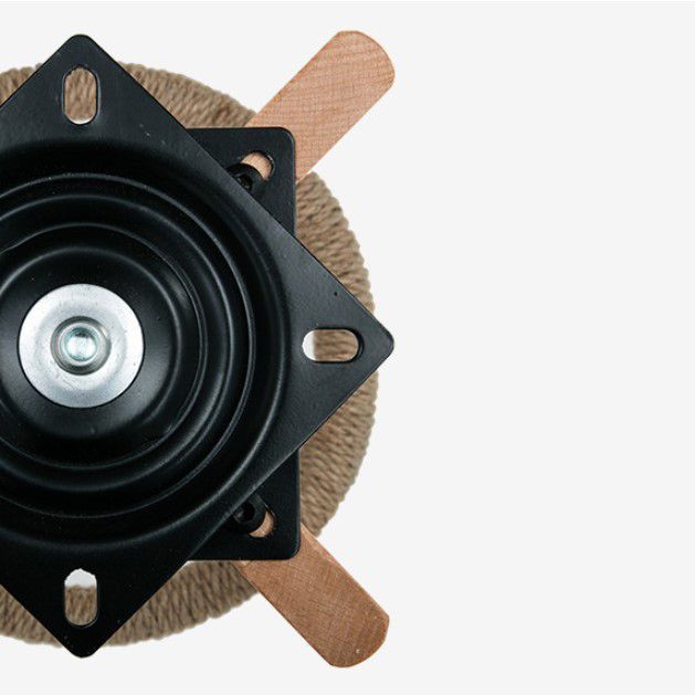 レストラン用のコンテンポラリーウッドスツールバックレストファブリックスツール