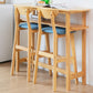 Scandinavian Coffee Shop Armless Stool Matte Finish Upholstered Bar Stools Clearhalo 'Bar Furniture' 'Bar Stools' 'bar_stools' 'furn' 'furn_bar_stools' 'Furniture' 'Kitchen & Dining Furniture' 1200x1200_d688e7d1-0945-4167-8a53-4a43595c7c87