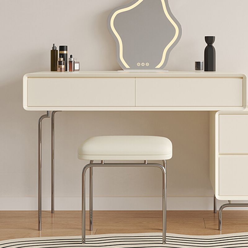 Wood Standing Makeup Vanity Set Lighted Mirror Makeup Vanity Clearhalo 'Bedroom Furniture' 'furn' 'furn_makeup_vanities' 'Furniture' 'Makeup Vanities' 'makeup_vanities' 1200x1200_d689ded8-7338-4ab9-a217-4e565b537f65