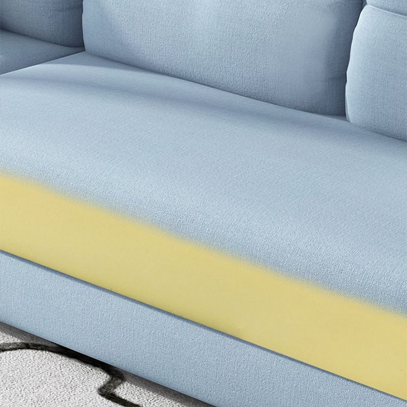 106.3"L x 57.09"W x 27.6"H 4-Seat Cushion Back Sectionals with Slipcover Clearhalo 'furn' 'furn_sectionals' 'Furniture' 'furniture_sectionals' 'kitchen' 'kitchen_sectionals' 'Living Room Furniture' 'Sectionals' 1200x1200_d68b6a4a-e5a1-4d45-bb1a-16ebbd222c02