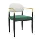 Designer Style Upholstered Arm Chair Open Back Matte Finish Dining Chair Clearhalo ' kitchen&dining_furn' 'Dining Chairs' 'Dining Tables & Seating' 'dining_chair' 'furn' 'furn_dining_chair' 'Furniture' 'furniture_dining_chair' 'Kitchen & Dining Furniture' 'kitchen' 1200x1200_d68bf685-ebb5-455e-a9aa-f7afca78211b