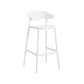 Scandinavian Style PP Bar-stool Square Seat Counter Stool for Kitchen Bar Clearhalo 'Bar Furniture' 'Bar Stools' 'bar_stools' 'furn' 'furn_bar_stools' 'furniture_bar_stools' 'Kitchen & Dining Furniture' 'kitchen&dining_furn' 'kitchen' 'kitchen_furn' Furniture' 1200x1200_d68cc15c-edc9-4003-9532-a11df9c6d670