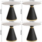 Simplicity Style Sintered Stone Dining Table Single Pedestal Base Round Table for Home Clearhalo ' dining_table' 'Dining Tables & Seating' 'Dining Tables' 'furn' 'furn_dining_table' 'Furniture' 'furniture_dining_table' 'Kitchen & Dining Furniture' 'kitchen&dining_furn' 'kitchen' 'kitchen_dining_table' 1200x1200_d68e168c-7f4f-4fd9-8cb0-0d4bfdf52a09