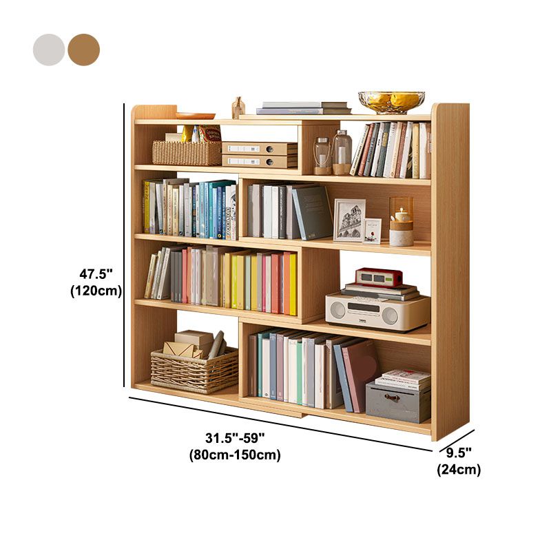 Libreria da 47 "H Standard Shelf Open Worth Modern Ingegneria Wood Shelf Shelf