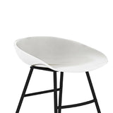 Contemporary Plastic Backrest Counter High Stool with 4 Legs Clearhalo 'Bar Furniture' 'Bar Stools' 'bar_stools' 'furn' 'furn_bar_stools' 'Furniture' 'Kitchen & Dining Furniture' 1200x1200_d68ec09a-aaa7-4012-8acf-25fdc45d7295