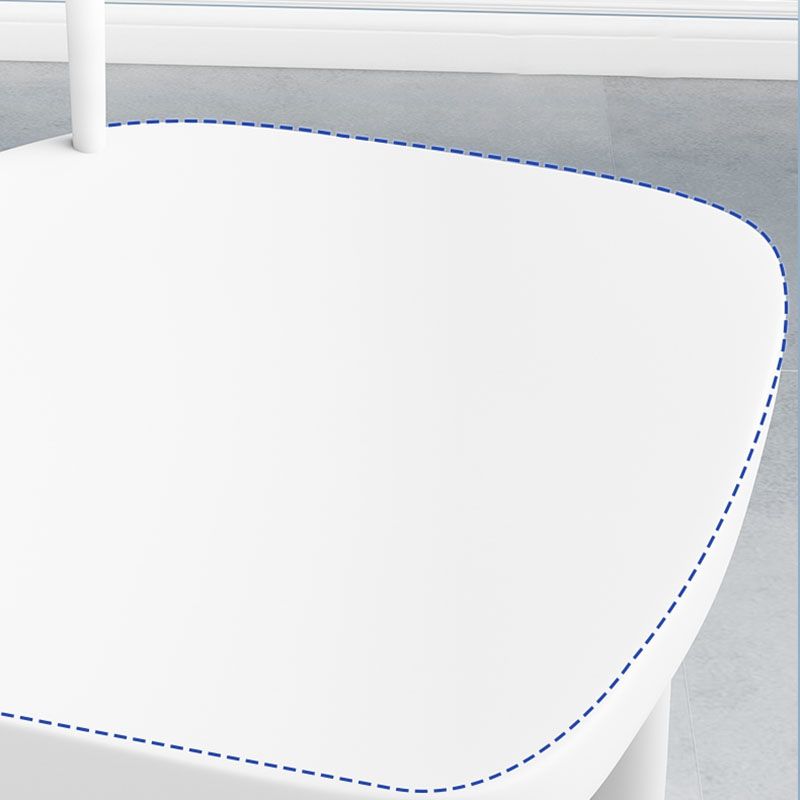 Scandinavian Colorful Windsor Back Side Chair Plastic Dining Armless Chair Clearhalo ' kitchen&dining_furn' 'Dining Chairs' 'Dining Tables & Seating' 'dining_chair' 'furn' 'furn_dining_chair' 'Furniture' 'furniture_dining_chair' 'Kitchen & Dining Furniture' 'kitchen' 1200x1200_d68fbf39-4762-4dd8-b601-3c73829b8cce