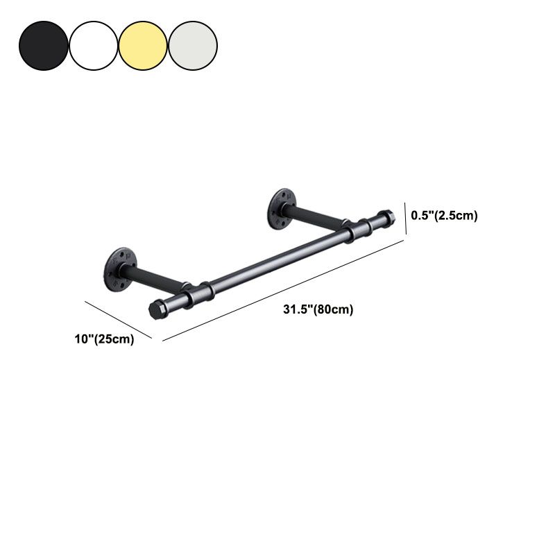 Industrial Coat Rack Irregular Shape Wall-Mounted Hanging Rail Entryway Kit Clearhalo 'Entry & Mudroom Furniture' 'furn' 'furn_hall_tree_coat_racks' 'Furniture' 'Hall Trees & Coat Racks' 'hall_tree_coat_racks' 1200x1200_d691ce7f-d01b-4406-b9fa-4728b0eda5da